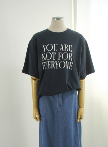 에브리원 루즈핏 반팔 티셔츠 OKI1352